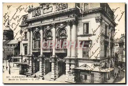 Cartes postales Clermont Ferrand Batree du Theatre