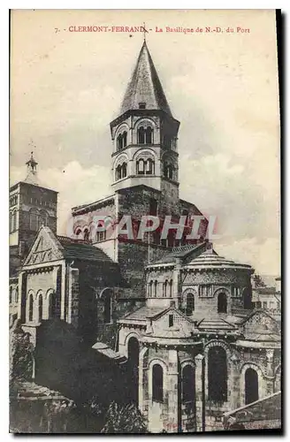 Ansichtskarte AK Clermont Ferrand La Basilique de N D du Port