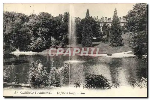 Cartes postales Clermont Ferrand Le Jaridn Lecoq