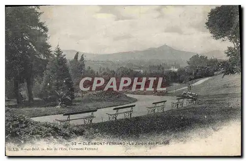 Ansichtskarte AK Clermont Ferrand Les Jardin des Plantes