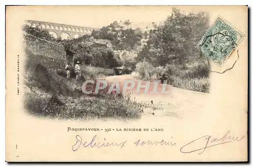 Cartes postales Roquefavour La Riviere de L'Arc