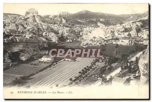 Cartes postales Environs d'Arles Les Baux