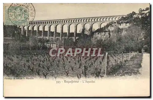 Cartes postales Roquefavour L'acqueduc