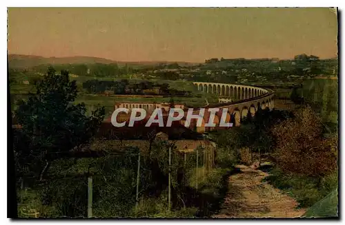 Ansichtskarte AK Aix en Provence (B du Rh) Viaduc du Coton Rouge Arc de Meyran