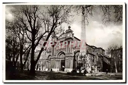 Cartes postales Aix en Provence Eglise de la Madeleine Place des Pecheurs