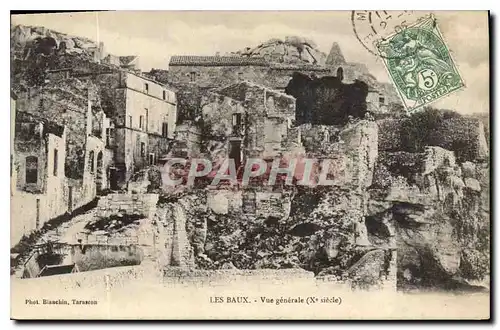 Cartes postales Les Baux Vue generale (Xe siecle)