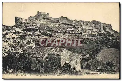 Cartes postales Les Baux Vue generale