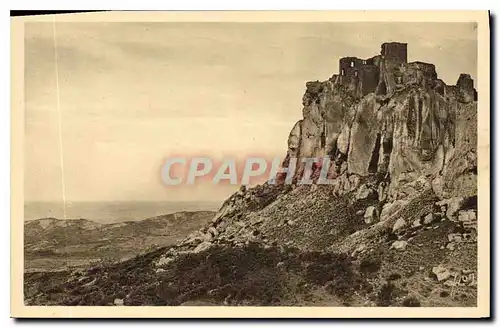 Ansichtskarte AK Paysages et Pierres de Provence Les Ruines du Chateau des Baux