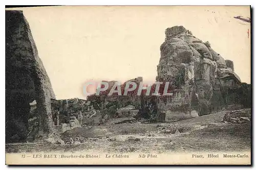 Cartes postales Les Baux (Bouches du Rhone) Le Chateau