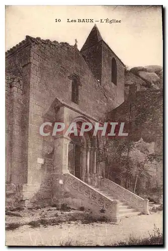 Cartes postales Les Baux L'Eglise