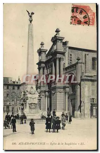 Cartes postales Aix en Provence Eglise de la Magdeleine