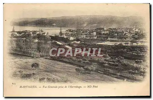 Cartes postales Martigues Vue generale prise de l'Hermitage