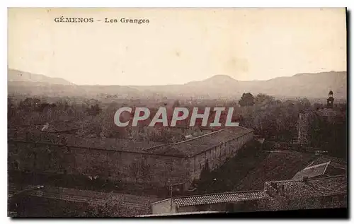 Cartes postales Gemenos Les Granges