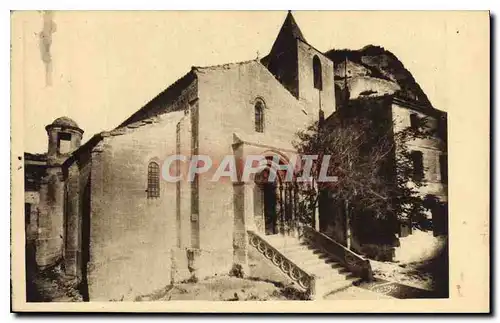 Cartes postales Les Baux Eglise St Vincent des Vestiges des Xe XIIe XIVe XVe s