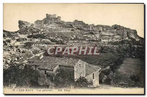 Cartes postales Les Baux Vue generale