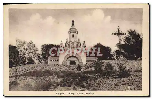 Cartes postales Cuges Chapelle Saint Antoine