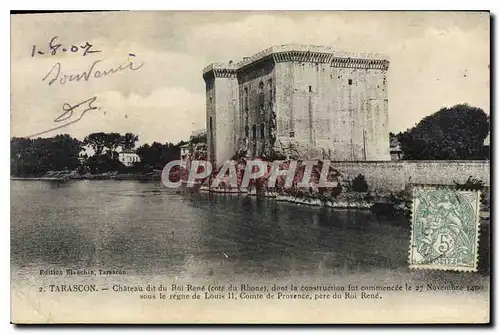 Ansichtskarte AK Tarascon Chateau dit du Roi Rene (cote du Rhone)