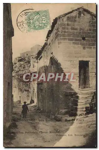 Cartes postales La Provence les Baux Rue des Fours