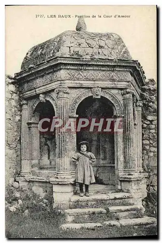 Cartes postales Les Baux Pavillon de la Cour d'Amour