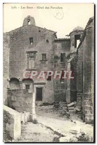 Cartes postales Les Baux Hotel des Porcelets