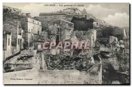 Ansichtskarte AK Les Baux Vue generale (Xe siecle)