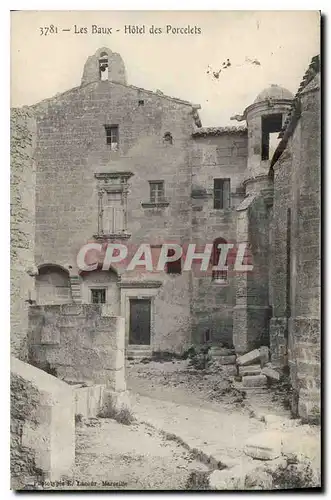 Cartes postales Les Baux Hotel des Porcelets