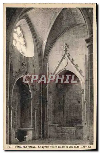 Cartes postales Montmajour Chapelle Notre Dame la Blanche (XIVe s)