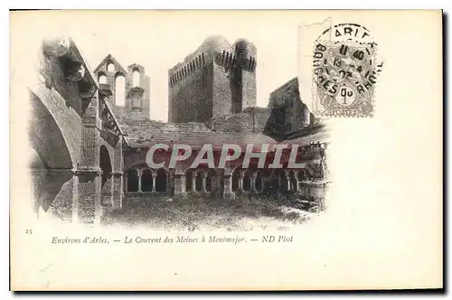 Cartes postales Environs d'Arles Le Couvent des Moines a Montmajor