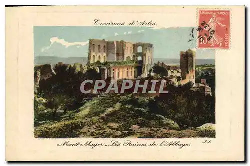 Cartes postales Mont Major Les Ruines de l'Abbaye