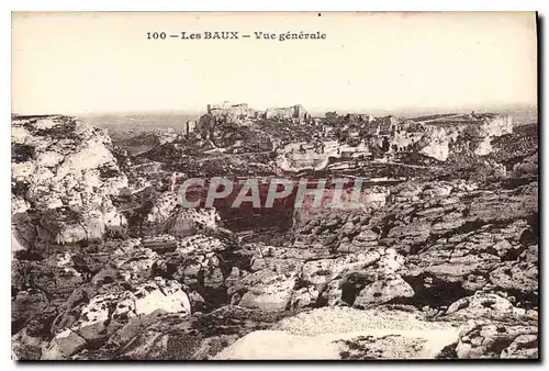 Cartes postales Les Baux Vue generale