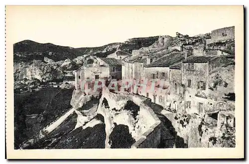 Cartes postales Les Baux Vue des Remparts et le Clocher croix de Ravelin en dessous vole romaine