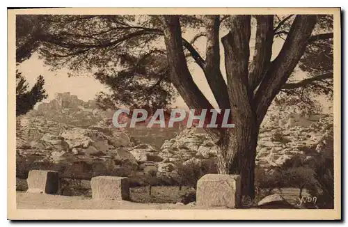 Ansichtskarte AK La Douce France Paysages et Pierres de Provence Les Baux (Bouches du Rhone) Une des Merveilles d