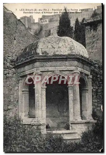 Cartes postales Les Baux (B du Rh) Pavillon de la Reine Jeanne Rendez vous d'Amour de Prince des Baux