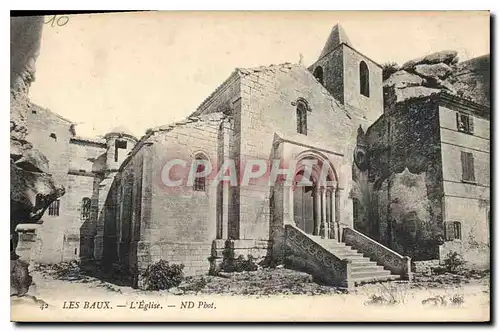 Cartes postales Les Baux L'Eglise