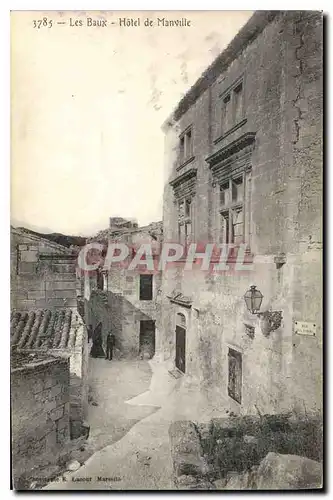 Cartes postales Les Baux Hotel Manville