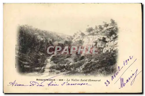 Cartes postales Roquefavour La Vallee Saint Honnorat