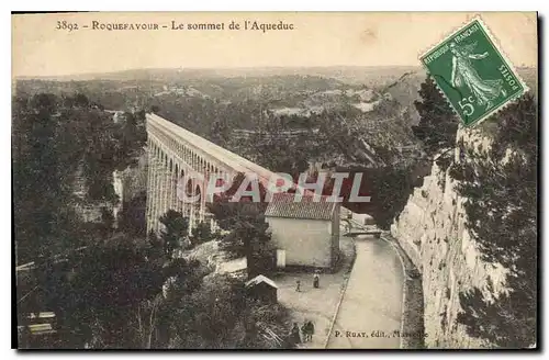 Cartes postales Roquefavour Le Sommet de l'Aqueduc