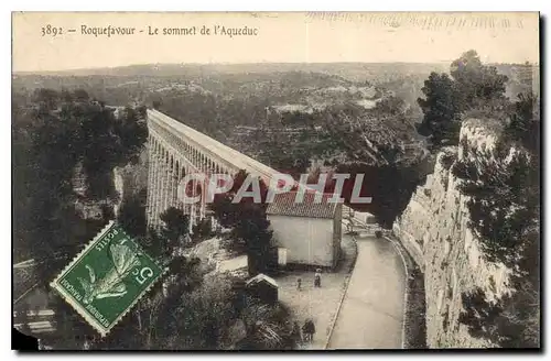 Cartes postales Roquefavour Le Sommet de l'Aqueduc