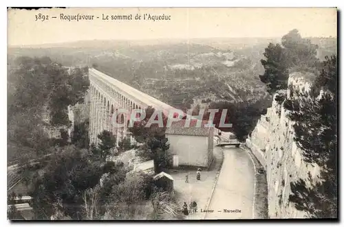 Cartes postales Roquefavour Le Sommet de l'Aqueduc