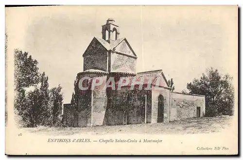 Ansichtskarte AK Environs d'Arles Chapelle Sainte Croix a Montmajor