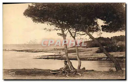 Cartes postales Sites de Provence Littoral de Marseille Calanque des Baumelles (entre Carry et Sausset) Enfant V