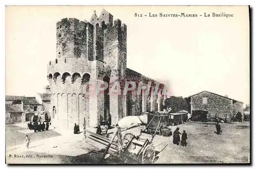 Cartes postales Les Saintes Maries La Basilique