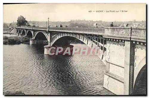 Cartes postales Vichy Le Pont sur l'Allier