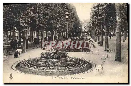 Cartes postales Vichy L'Ancien Parc