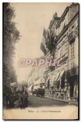 Cartes postales Vichy Cercle International