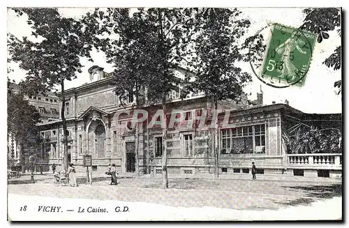 Cartes postales Vichy Le Casino