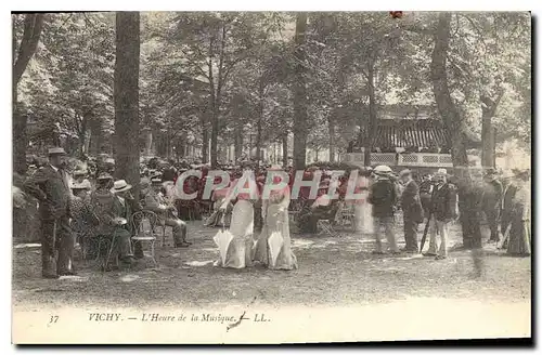 Cartes postales Vichy L'Heure de la Musique