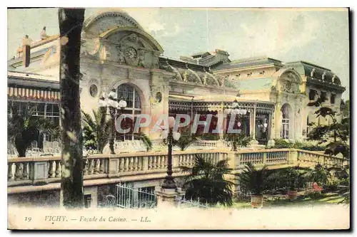 Cartes postales Vichy Facade du Casino