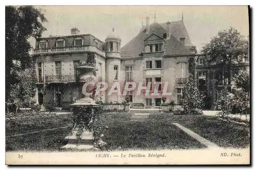 Ansichtskarte AK Vichy Le Pavillon Sevigne