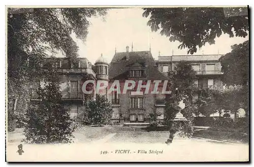 Cartes postales Vichy Villa Sevigne